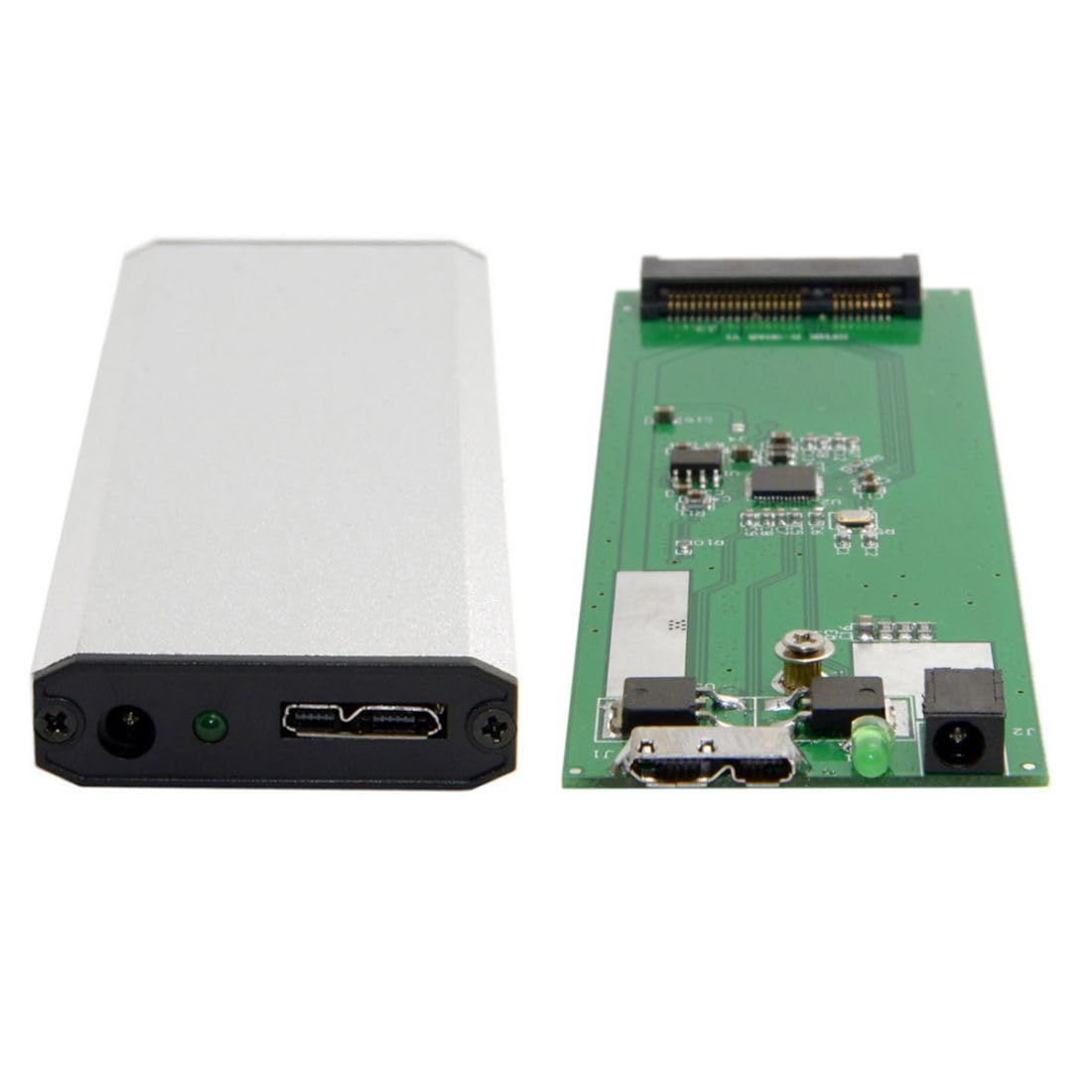 UX21 UX31 XM11用のUSB 3.0からSATA SSDハードディスクケースエンクロージャー
