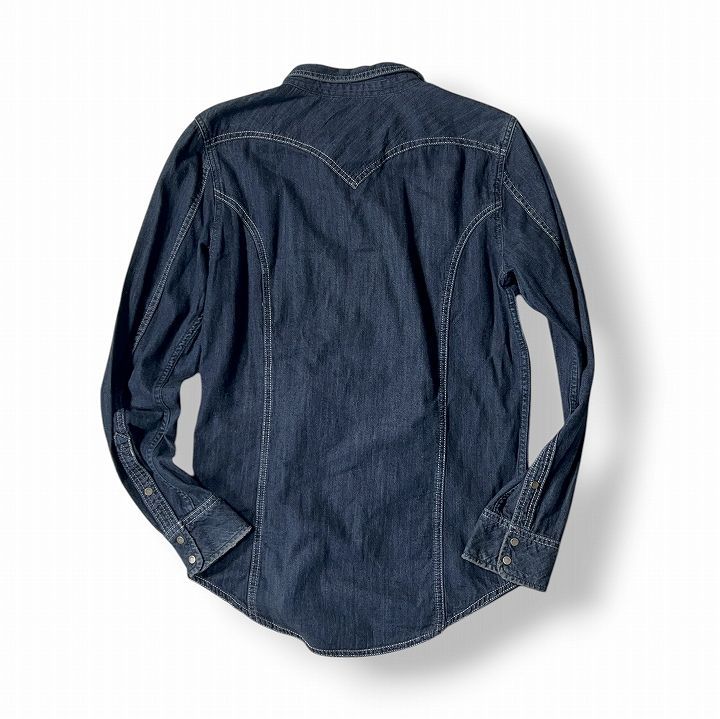 DIESEL ディーゼル ダメージ加工デニムシャツ - メルカリ
