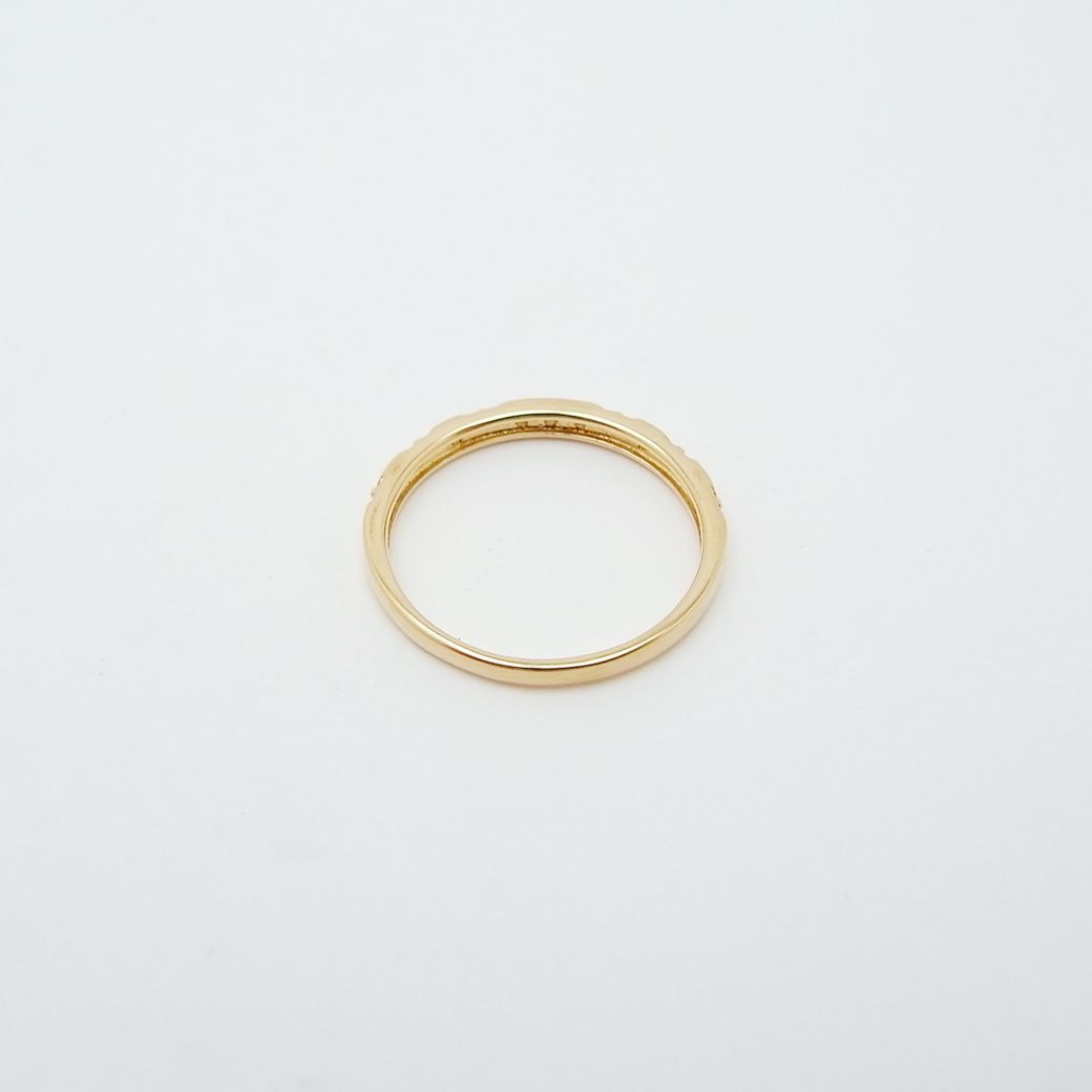 ヴァンドーム青山 ダイヤモンド リング 9号 0.04ct K18YG SA