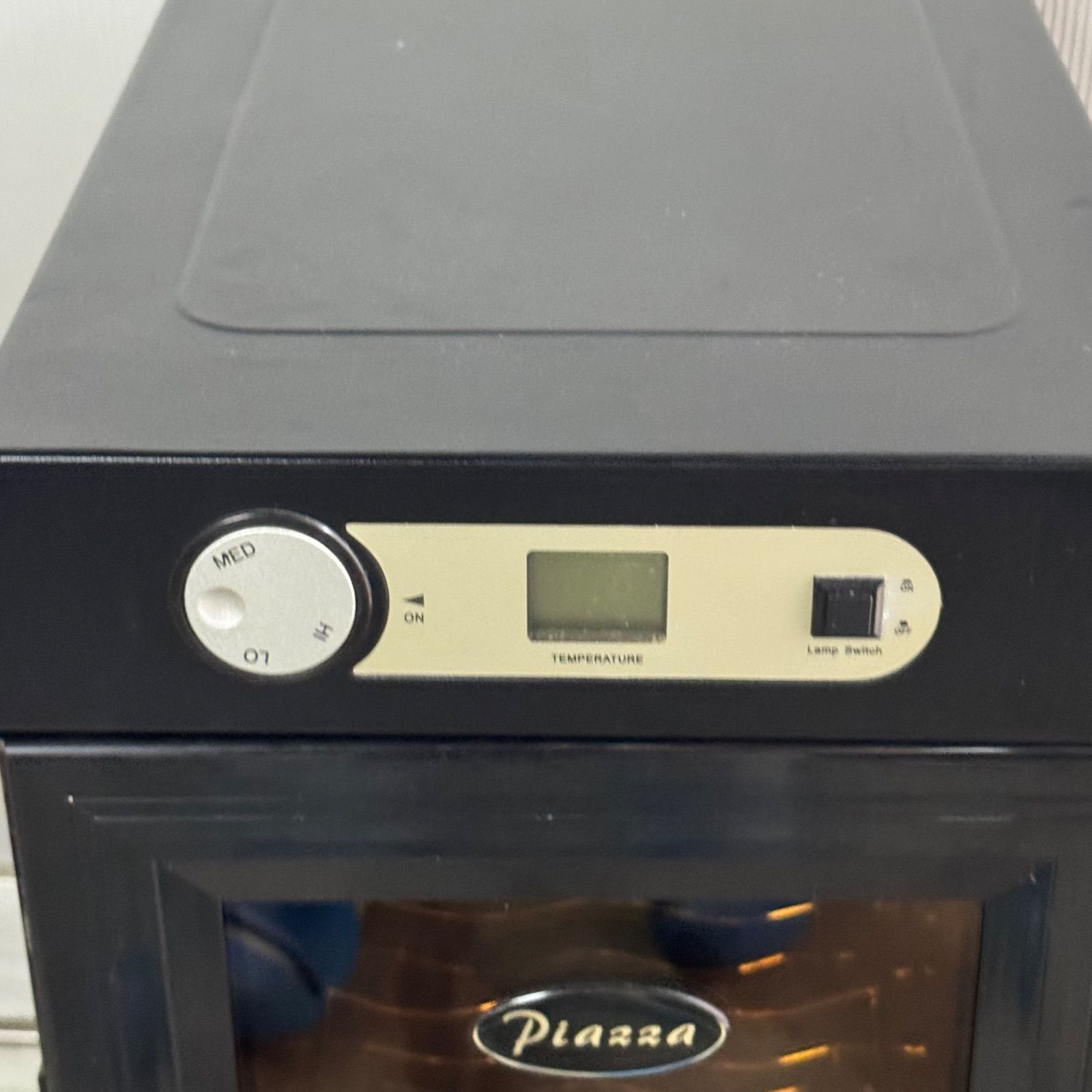 Piazza ワインセラー ワインクーラー EMHA-093 10本収納 ブラック 温度