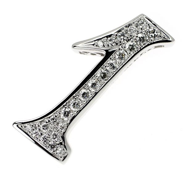 11/美品 ノンブル ゆきざき K18WG ダイヤ計0.17 ペンダントトップ ゆきざき K18WG ダイヤモンド ペンダントトップ 1.00ct ノンブル