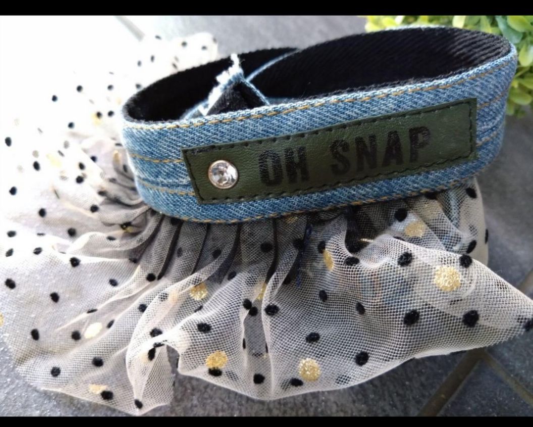 №728【DENIM Remake チュールSHOLDER♥】デニムリメイク👖スマホ