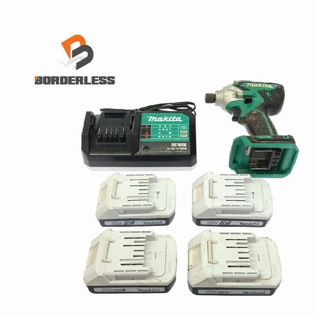 ☆品☆makita マキタ セール中 18V 充電式インパクトドライバー 