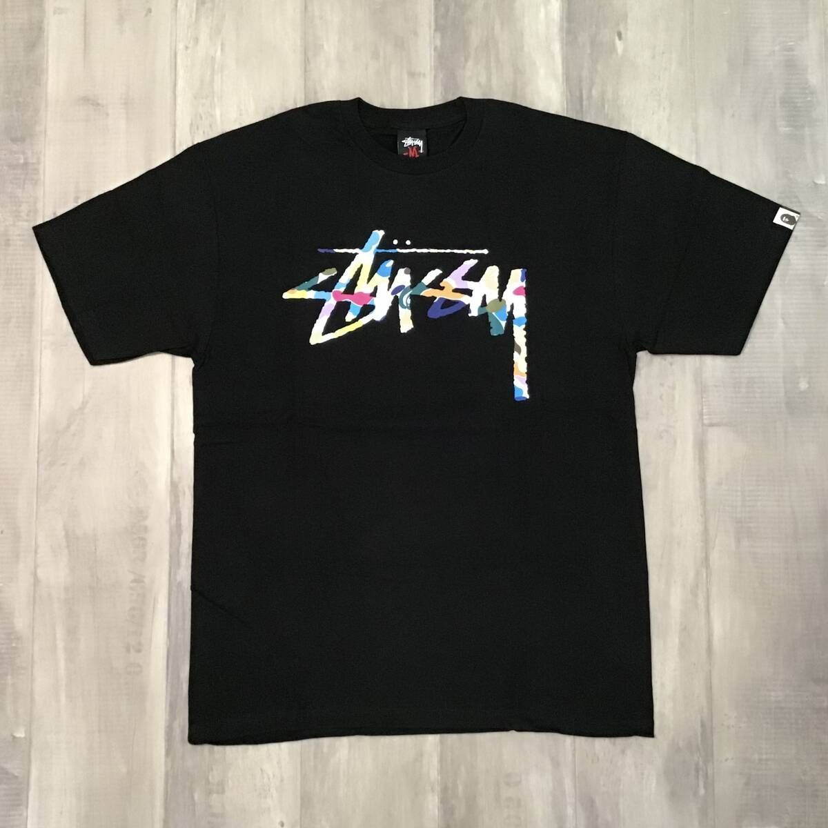 ☆新品☆ BAPE × STUSSY 30周年記念 multi camo Tシャツ Mサイズ a
