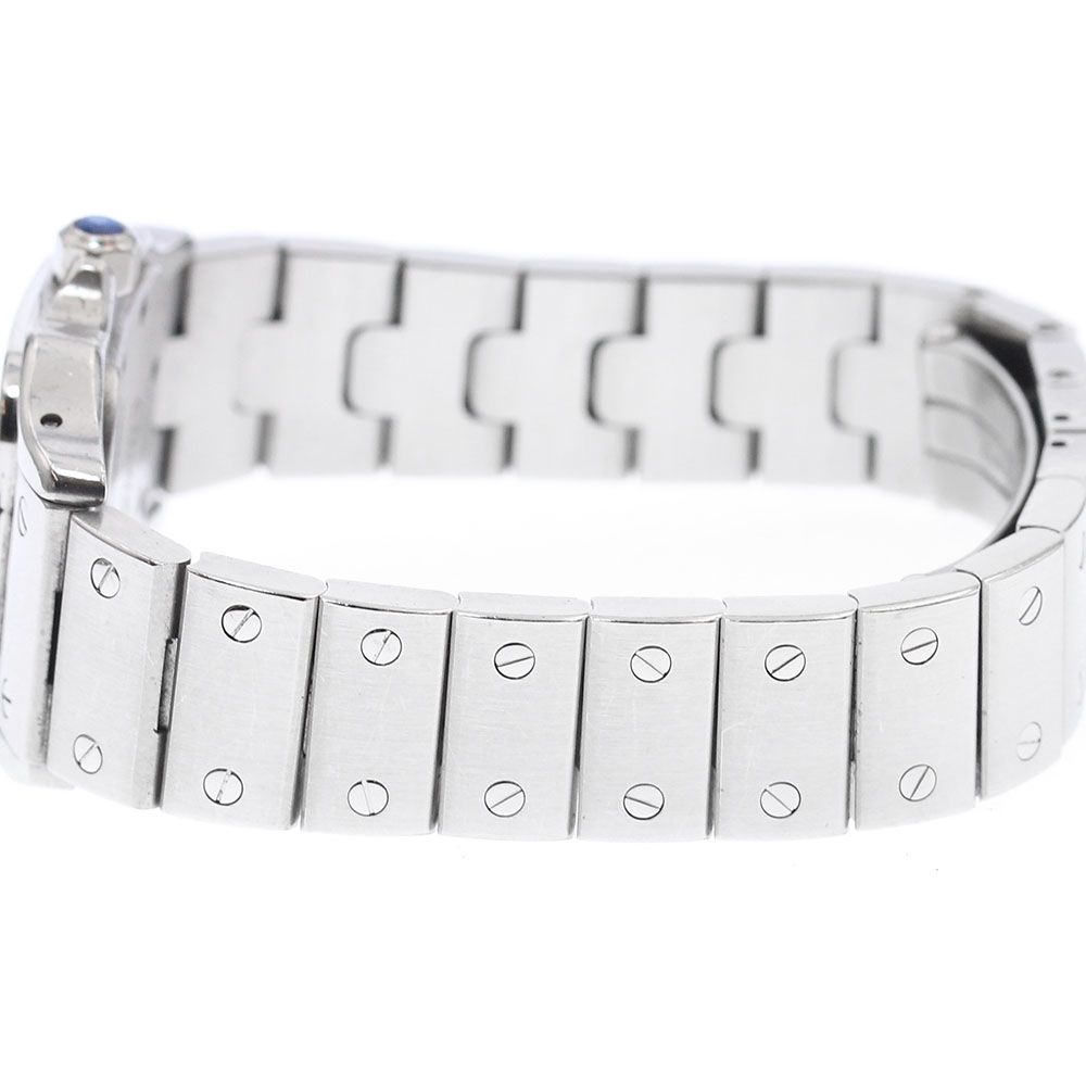 カルティエ CARTIER W20056D6 サントスガルベSM 観音バックル クォーツ  