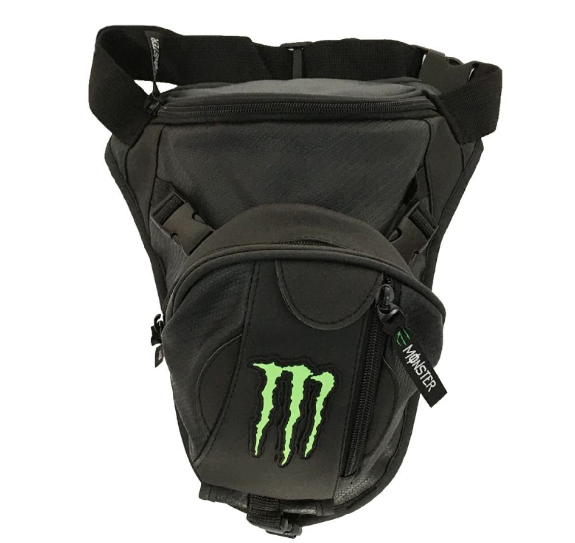 ☆アウトレット新品☆ バイク用 モンスターエナジー レッグポーチ バッグ ウェストバッグ モンスターエナジー Monster Energy - メルカリ