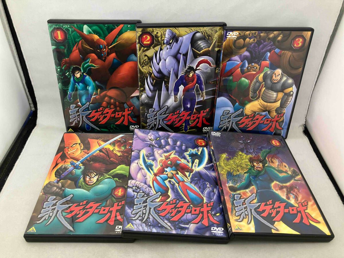 新ゲッターロボ 全６巻 DVDレンタル落ち Amazon.co.jp: 新 ゲッターロボ [レンタル落ち] 全6巻セット