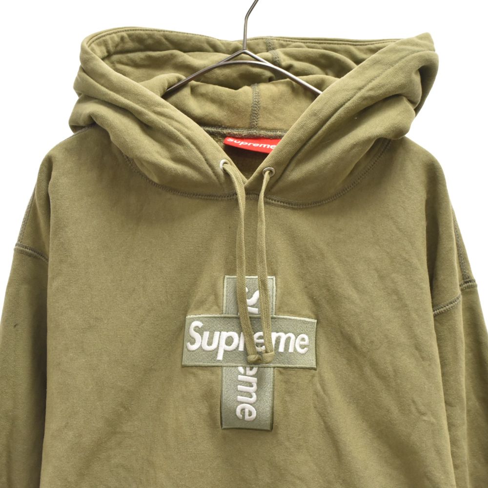SUPREME (シュプリーム) 20AW Cross Box Logo Hooded Sweatshirt ...