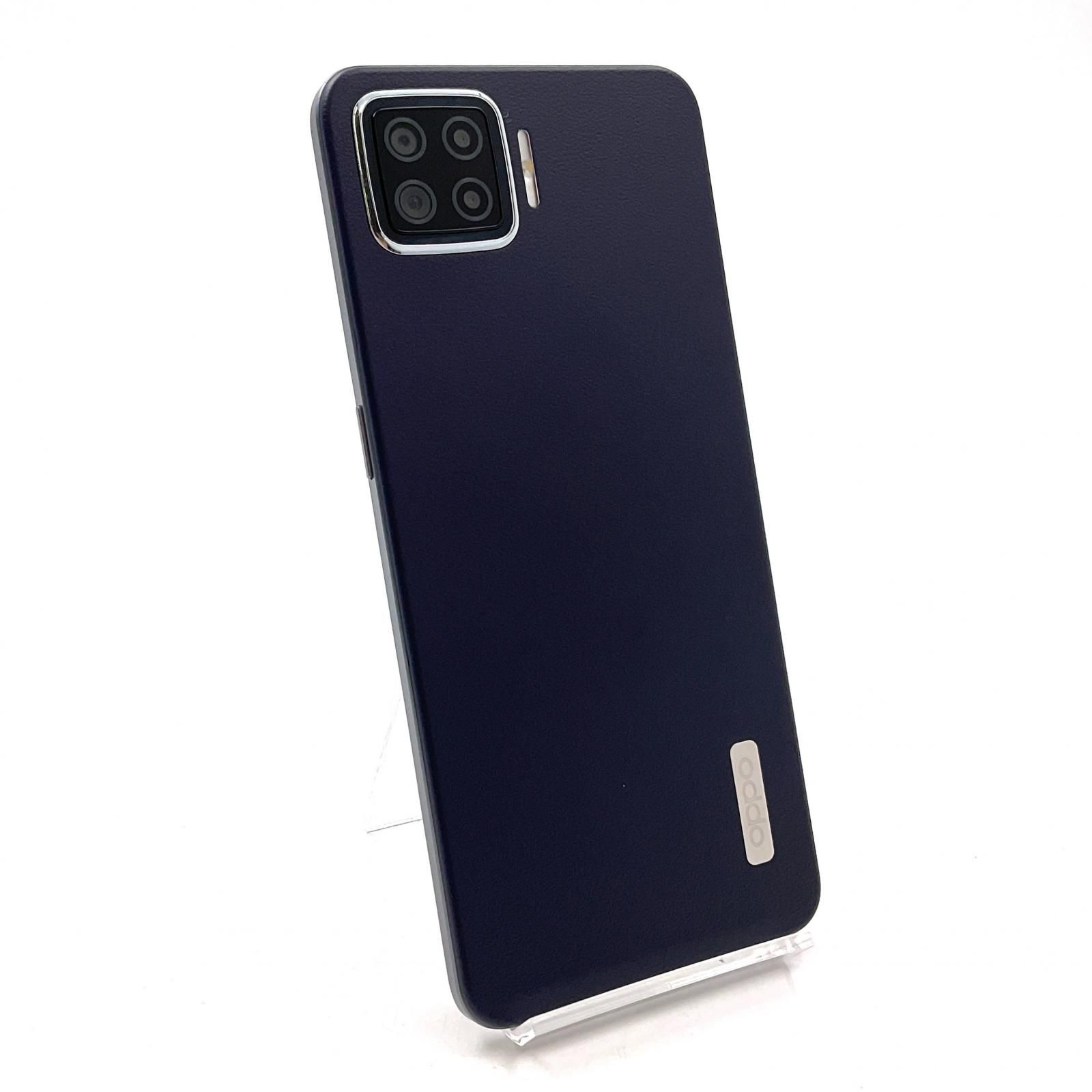 動作確認済☆極美品☆OPPO A73☆ネービーブルー 動作確認済