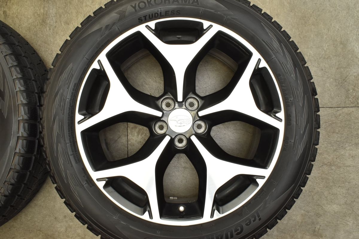 バリ溝】スバル GT系 XV 純正 ENKEI製 18in 7J +48 PCD100 ヨコハマ