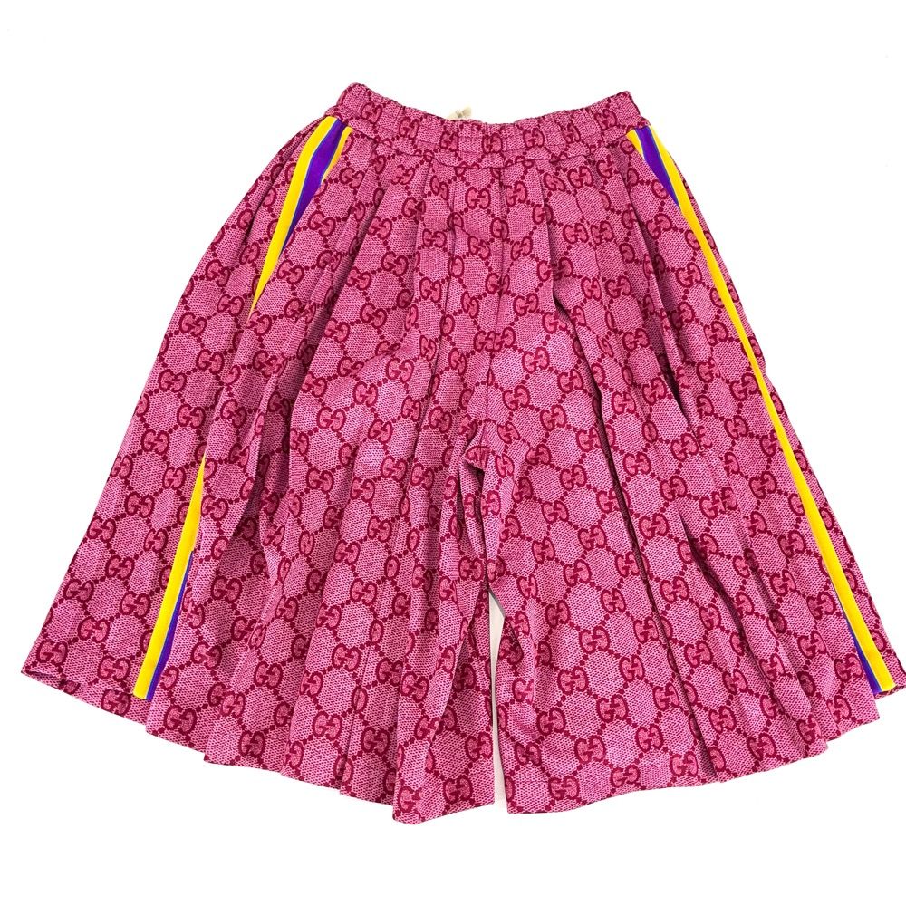 値下げ中】 グッチ ボトムス レディース GGテクニカルジャージー  