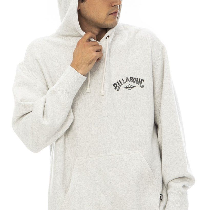 【SALE】2023秋冬 新品【BILLABONG/ビラボン】【BAD DOG】 HEAVY BARREL SWEAT スウェットジャケット GRH メンズ BD012-022