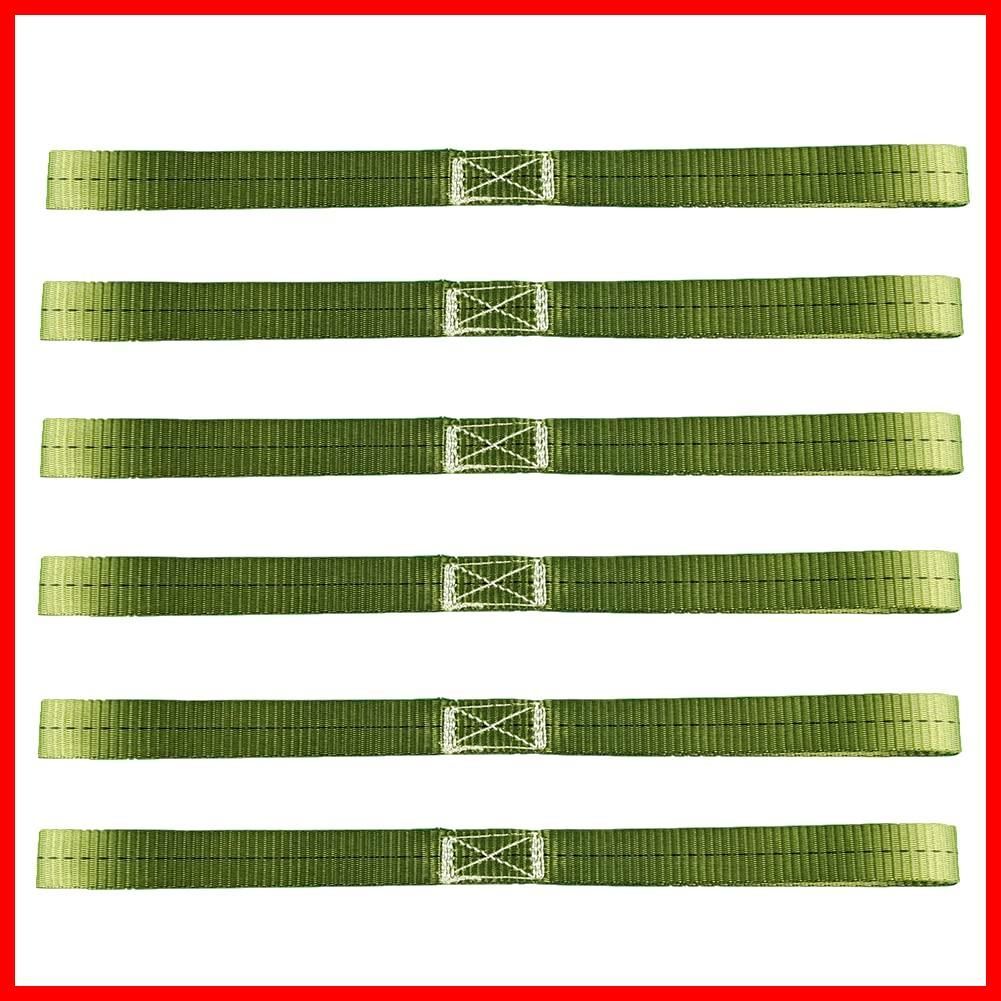 商品 gaoxin ソフトループ タイダウンストラップタイダウンベルト300kg耐荷重800kgロックストラップの安全で自信に満ちたトレーリングのための破断強度ベルト 6Pc