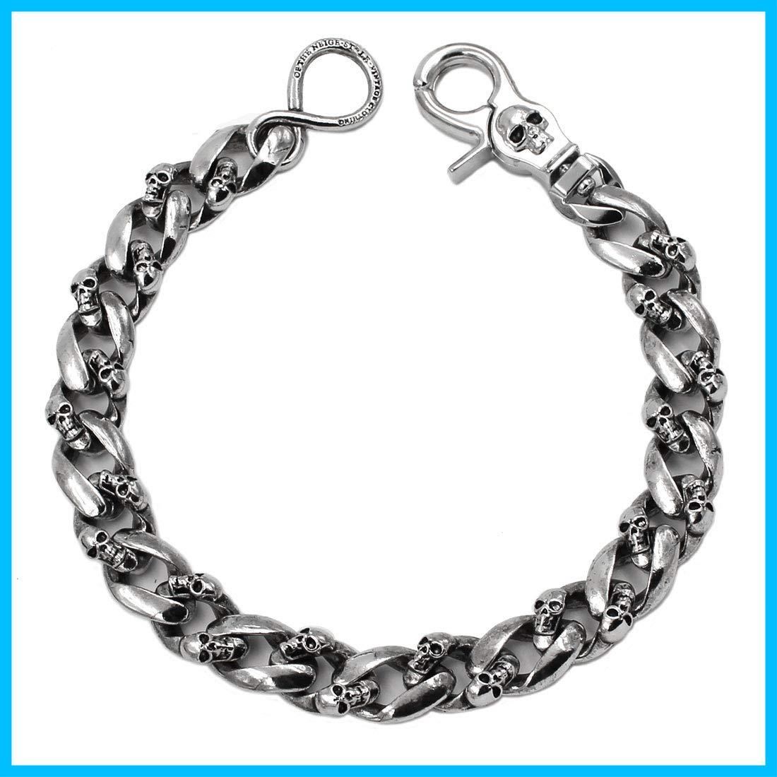 特価商品】SJ26S (シルバー) 超ヘビーがいこつフラットウォレット