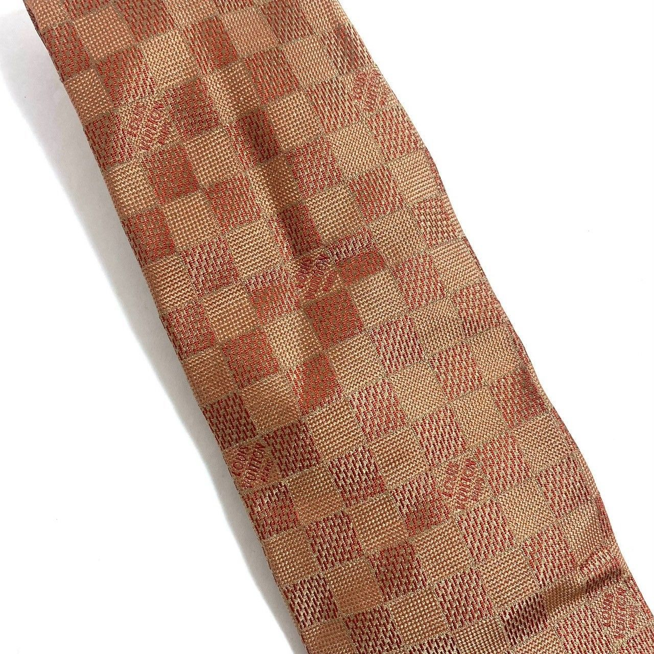 LV ルイヴィトン　シルク　ダミエ　ネクタイ LOUIS VUITTON】ネクタイ SILK/シルク 100% クラヴァット ダミエ