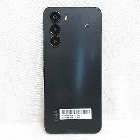 美品 SIMフリー ワイモバイル Y!mobile nubia S 5G A403ZT 128GB