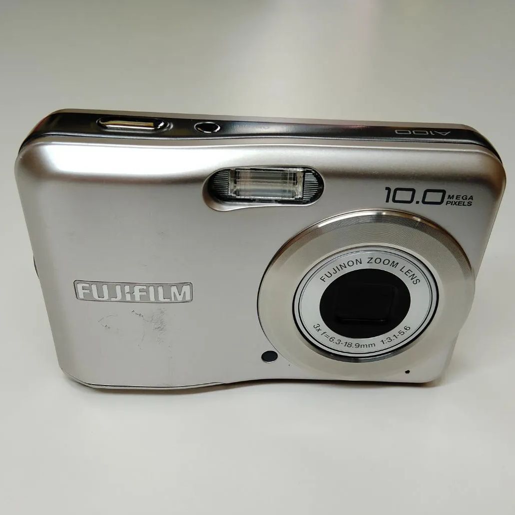 稼働確認済み】フジフイルム デジタルカメラ「A100」単3形乾電池