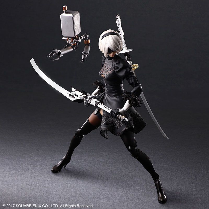 PLAYARTS改 ヨルハ二号 B型 スクウェア・エニックス 未開封 スクウェア・エニックス フィギュア PlayArts 改 ヨルハ二号B型