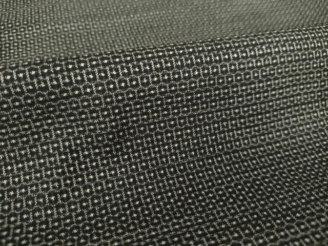 平和屋着物○男性 本場大島紬 アンサンブル 100亀甲 総詰め 三越扱い