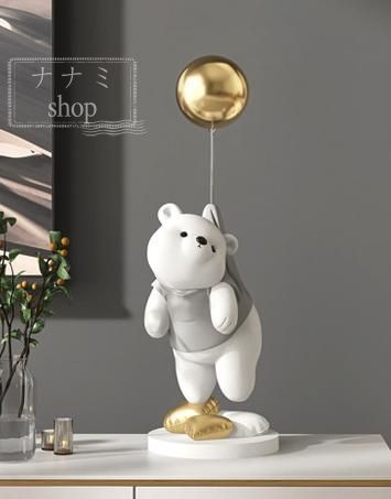 シロクマのリビングルーム装飾品ホームアクセサリーテレビキャビネットデスクワインキャビネット春節新築祝いギフト