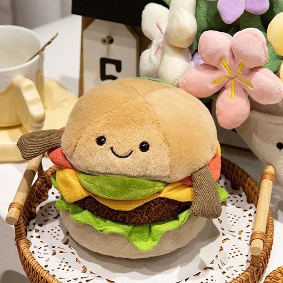 新品未使用 jellycat ジェリーキャット ハンバーガー ぬいぐるみ