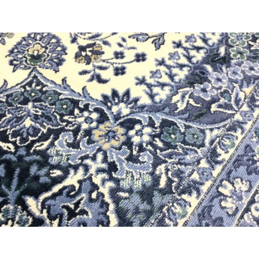 ラグ ラグマット 段通 絨毯169×240cm 唐三彩 アンティーク ローズ 楽天