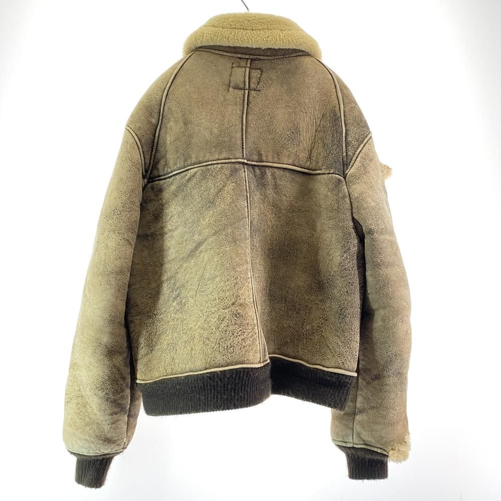 中古】SCHOTT USA製 B-6 ムートンフライトジャケット 82-624-86