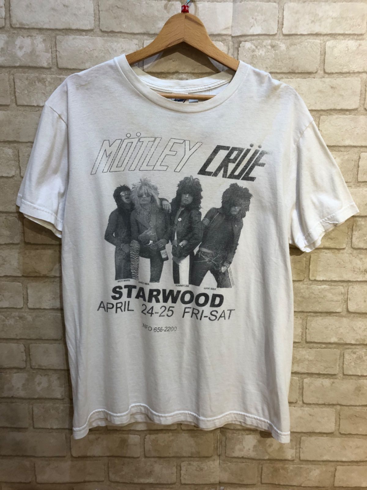 モトリークルー シャツ MOTLEY CRUE ロック T バンド ヴィンテージ 