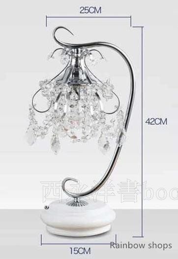 卓上スタンド クリスタル電気スタンド寝室照明クリエイティブ 卓上スタンド クリスタル電気スタンド寝室照明クリエイティブ