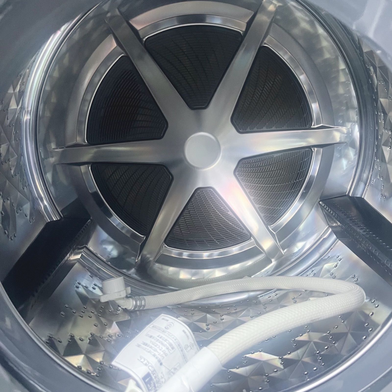 タッチパネル 高性能ドラム式洗濯機