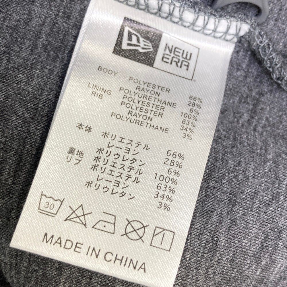 サイズ：M NEW ERA ニューエラ ジップパーカー グレー系