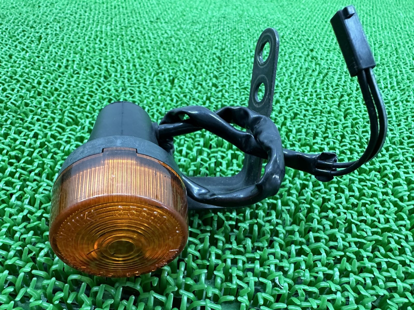 DR-Z400 フロントウインカー 右 35600-10 スズキ 純正  バイク 部品 SK43A SK44A DR-Z400SM ステー付 割れ欠け無し 車検 Genuine