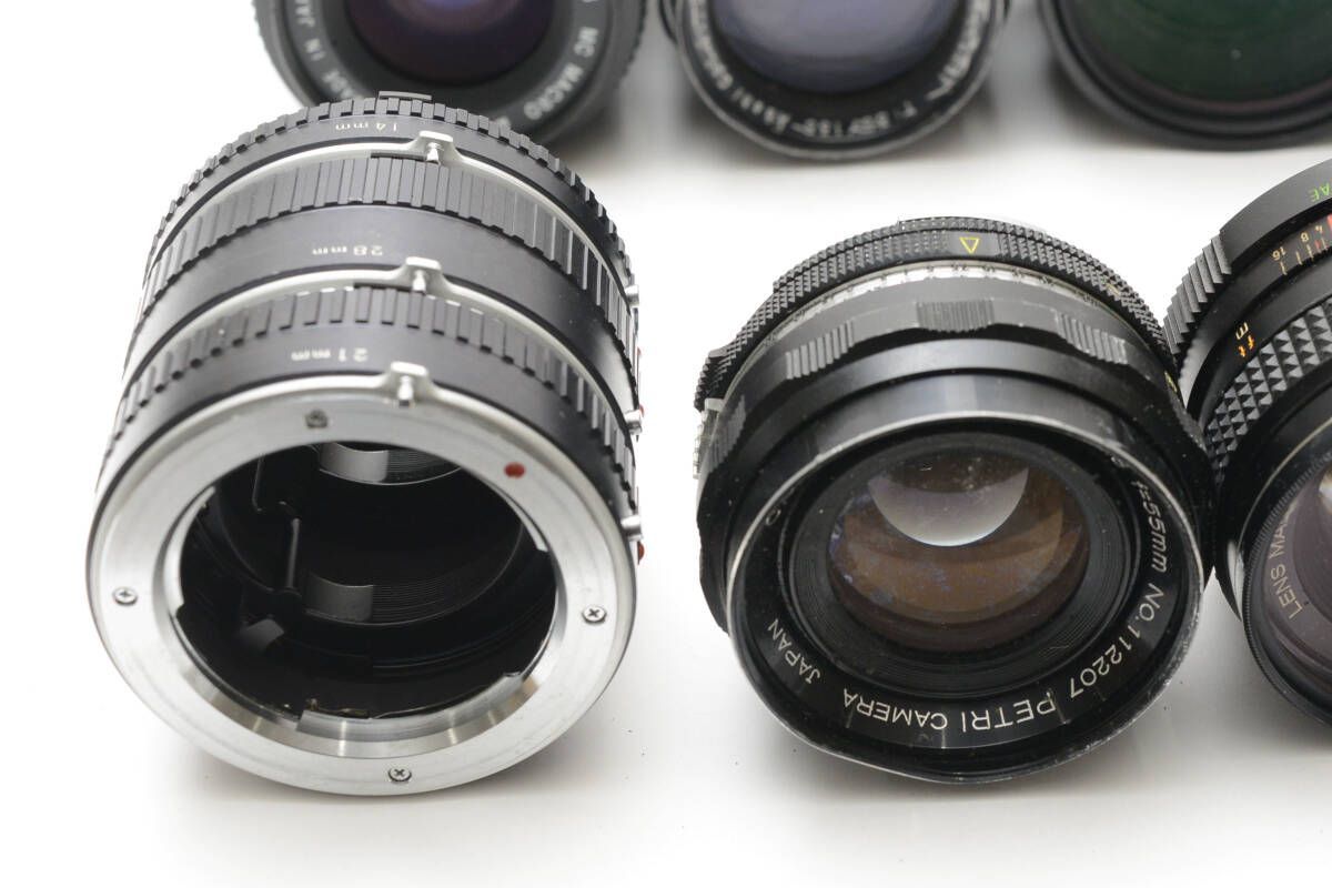 ☆まとめ売り☆ Canon PENTAX FUJINON MINOLTA 等 MFレンズジャンク