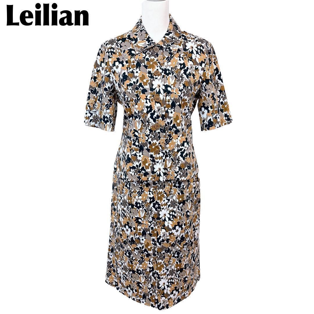 レリアン tessillario スカート セットアップ 11 花柄