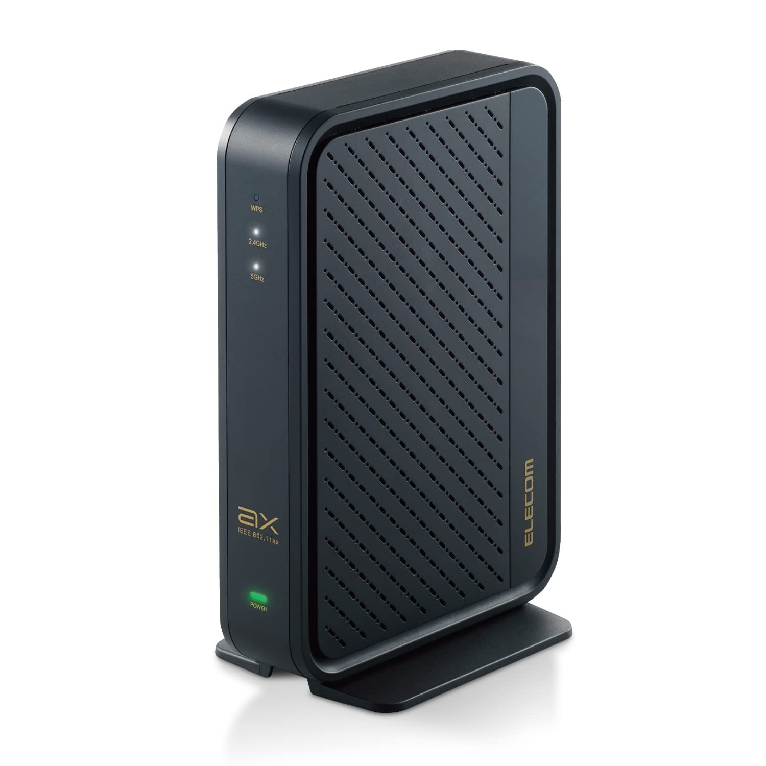 エレコム 無線LANルーター Wi-Fi6対応 4804+574Mbps 11ax DXアンテナ監修内蔵アンテナ搭載 ワイドバンド5GHz 160MHz対応 ブラック WRC-X5400GS- [ブラック] [Wi-Fi 6 AX5400] [1) ルーター]