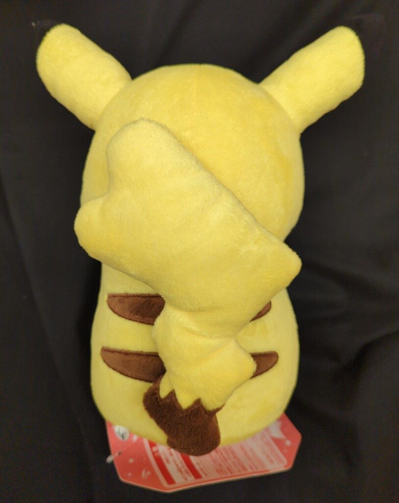ぬいぐるみ　[タグ有・美品] ピカチュウ ユーザーリクエストver. でかきゅんぐるみ 「一番くじきゅんキャラわーるど ポケットモンスター ベストウイッシュ」 ダブルチャンスキャンペーン 一番くじきゅんキャラわーるど ポケットモンスター ベスト
