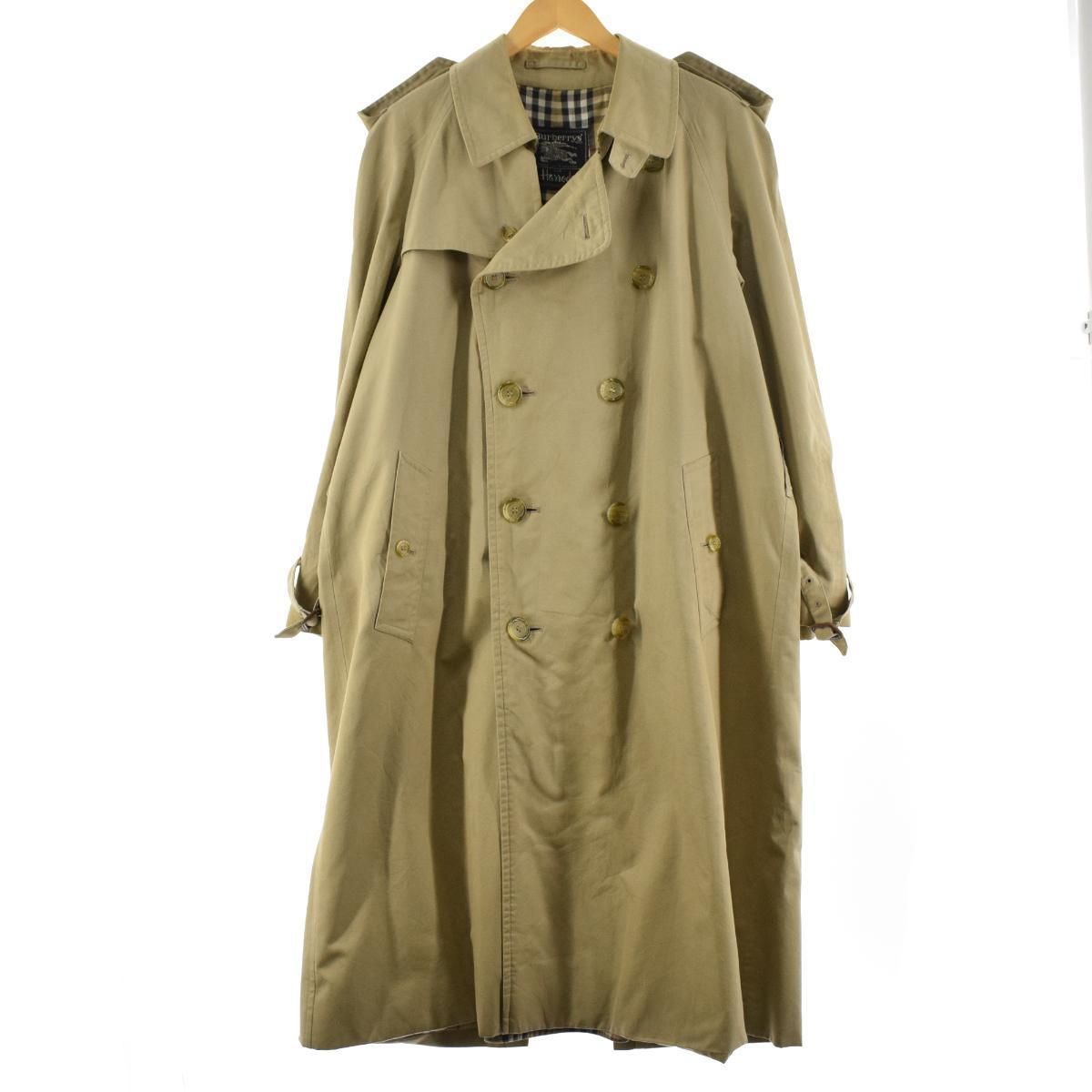 古着 バーバリー Burberry's HARRODS ハロッズ トレンチコート 英国製 50 REG メンズM/eaa268241