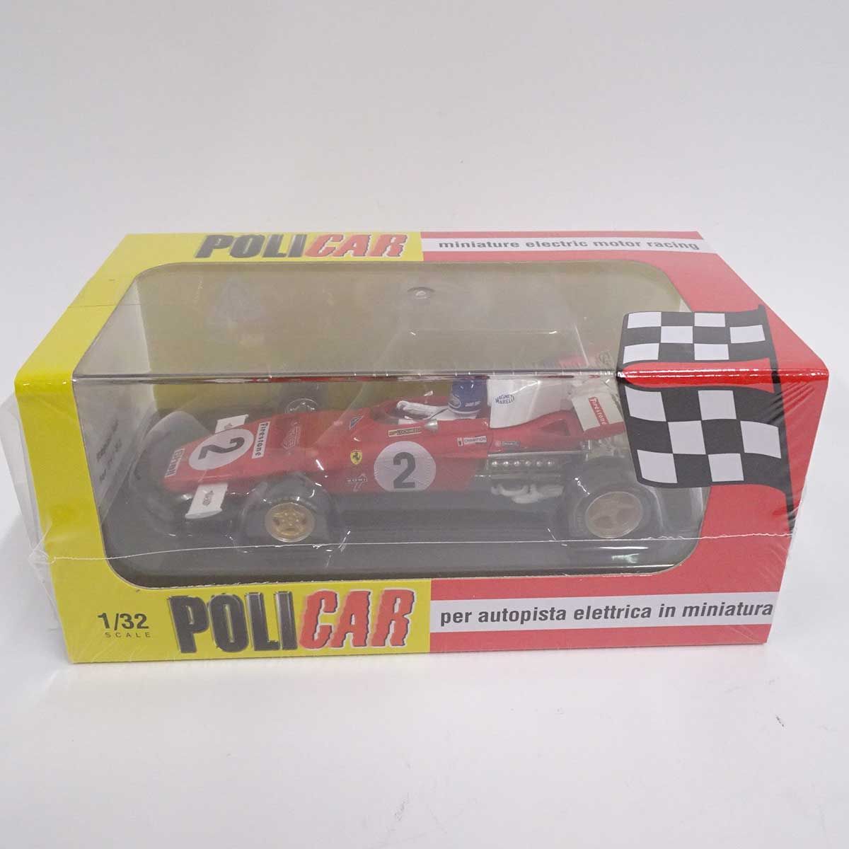 1/32 スロットカー POLICAR Ferrari 312B2 5 GP Silverstone 1971-