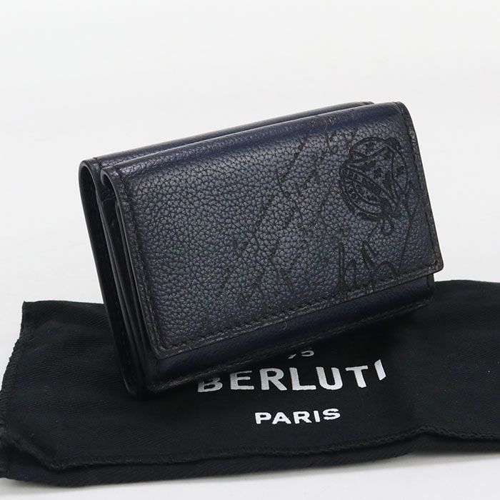 Berluti ベルルッティ アカジュー コンパクトウォレット