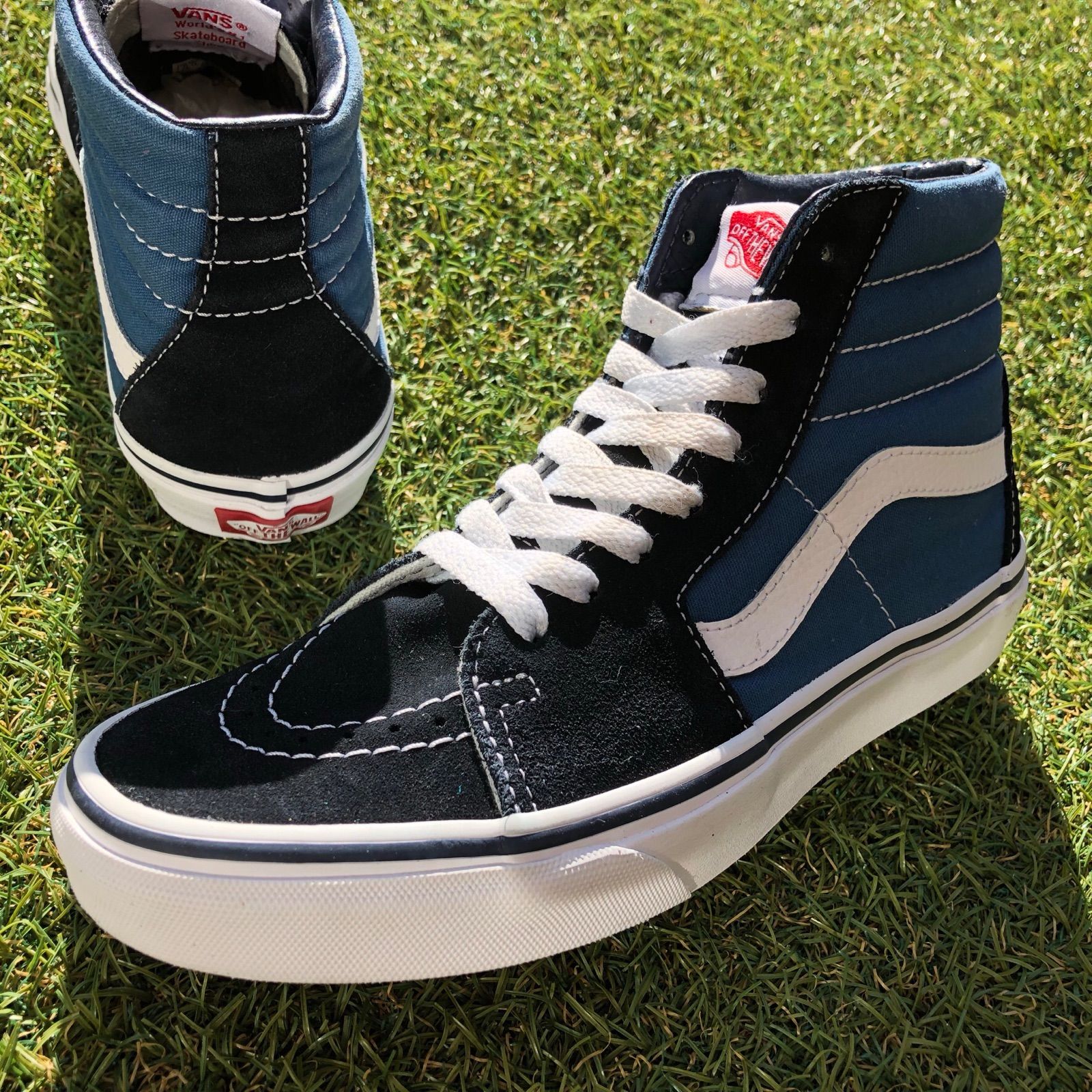 90s VANS バンズ SK8-HI スケートハイ usa オールドスクール - 靴