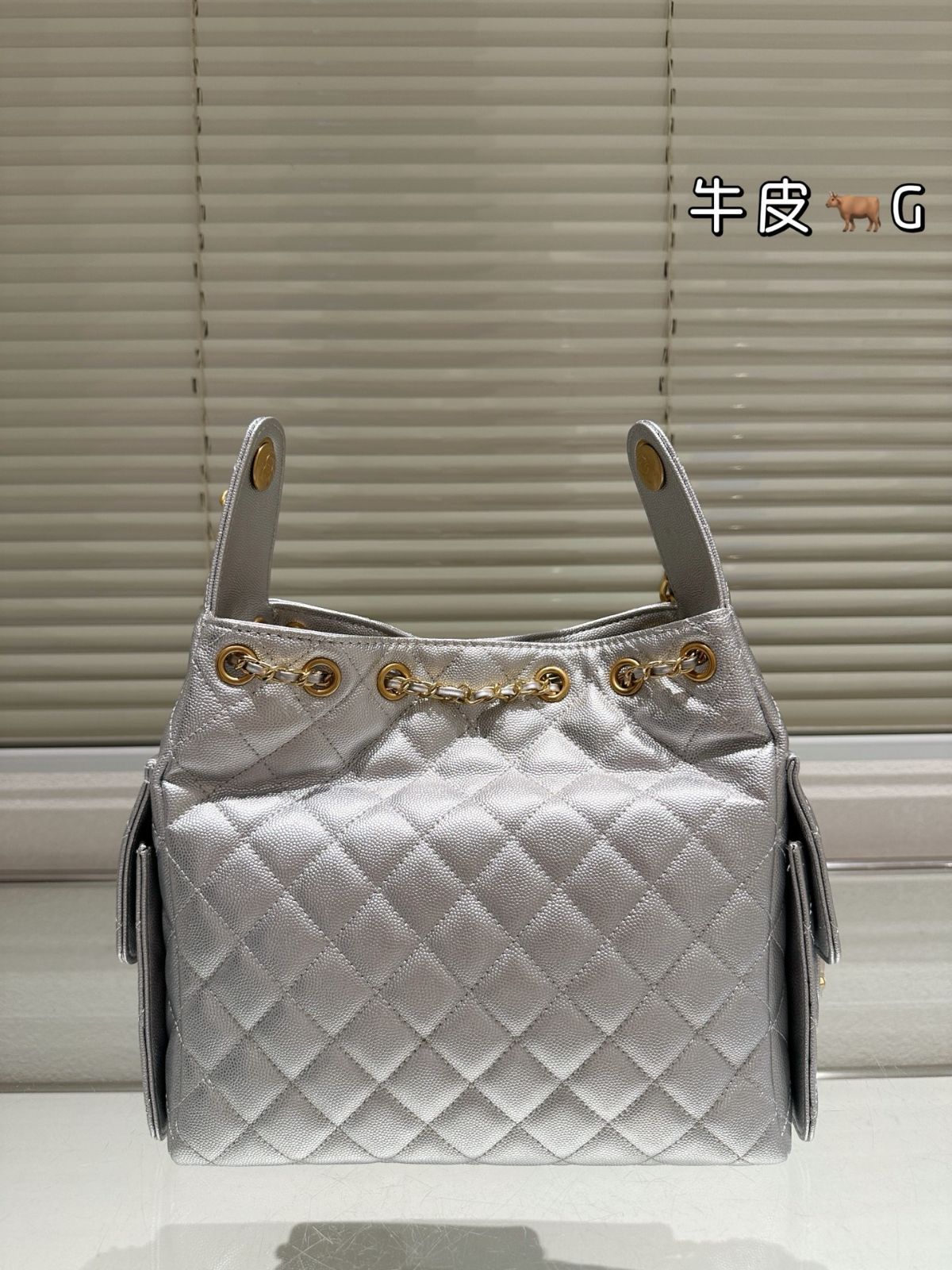25Ｓシルバー♪【CHANEL】シャネルホーボー バッグ 今日特価】Chanel 25s Hobo Bag・シャネル 25s ホーボーバッグ