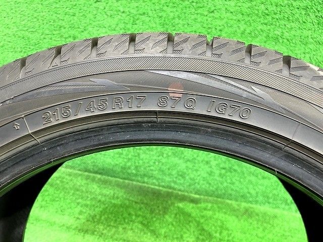 YOKOHAMA スタッドレス ヨコハマ アイスガードIG70 215 45R17 1本 8ミリ FFCRYSTALESIA_COM