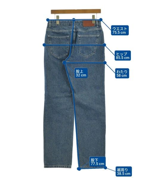 STUDIO NICHOLSON デニムパンツ メンズ 【古着】【中古】【送料無料