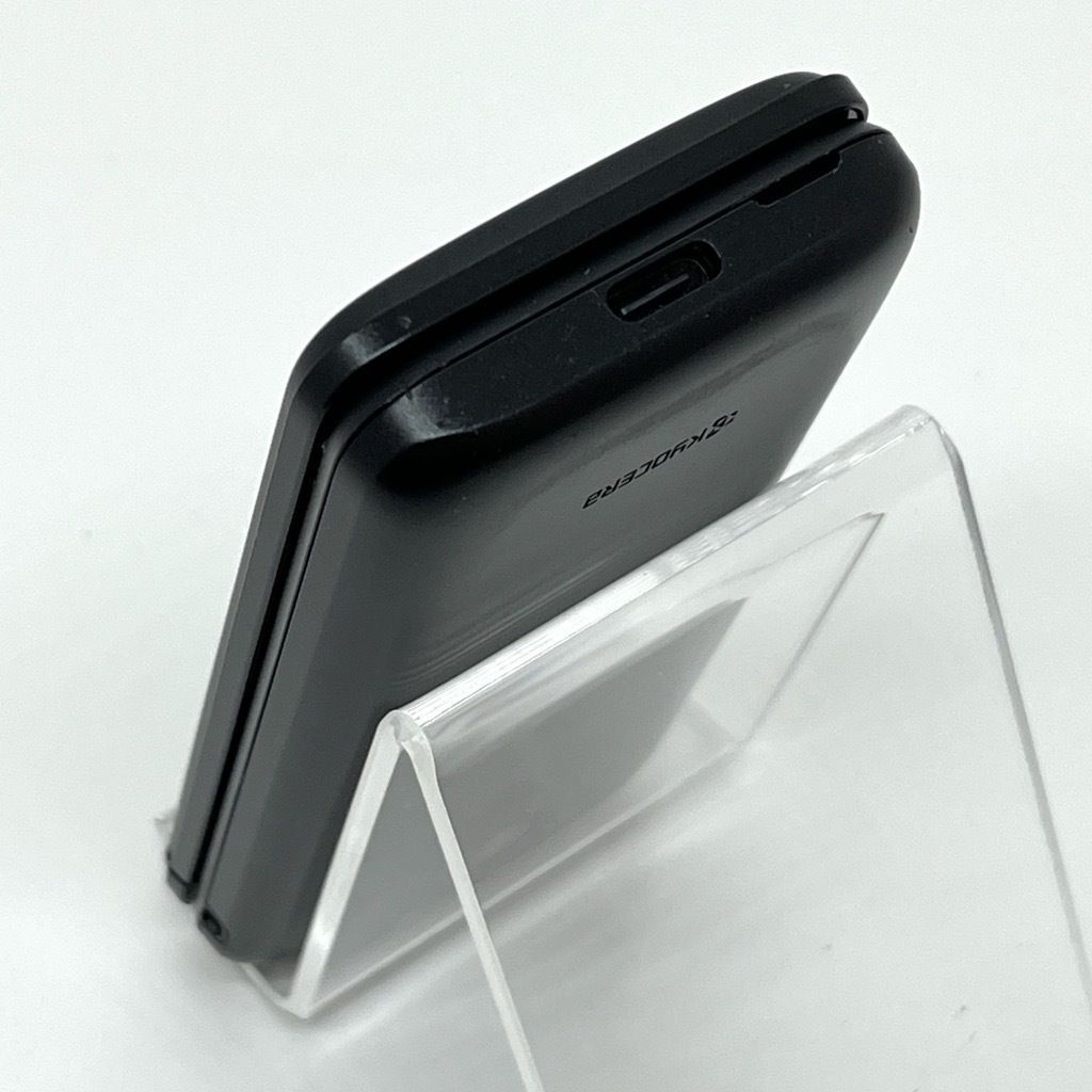 KYF37　グラティーナ　シムロック解除　黒 KYOCERA SIMロック解除済GRATINA KYF37 KYF37MZA ネイビーブラック