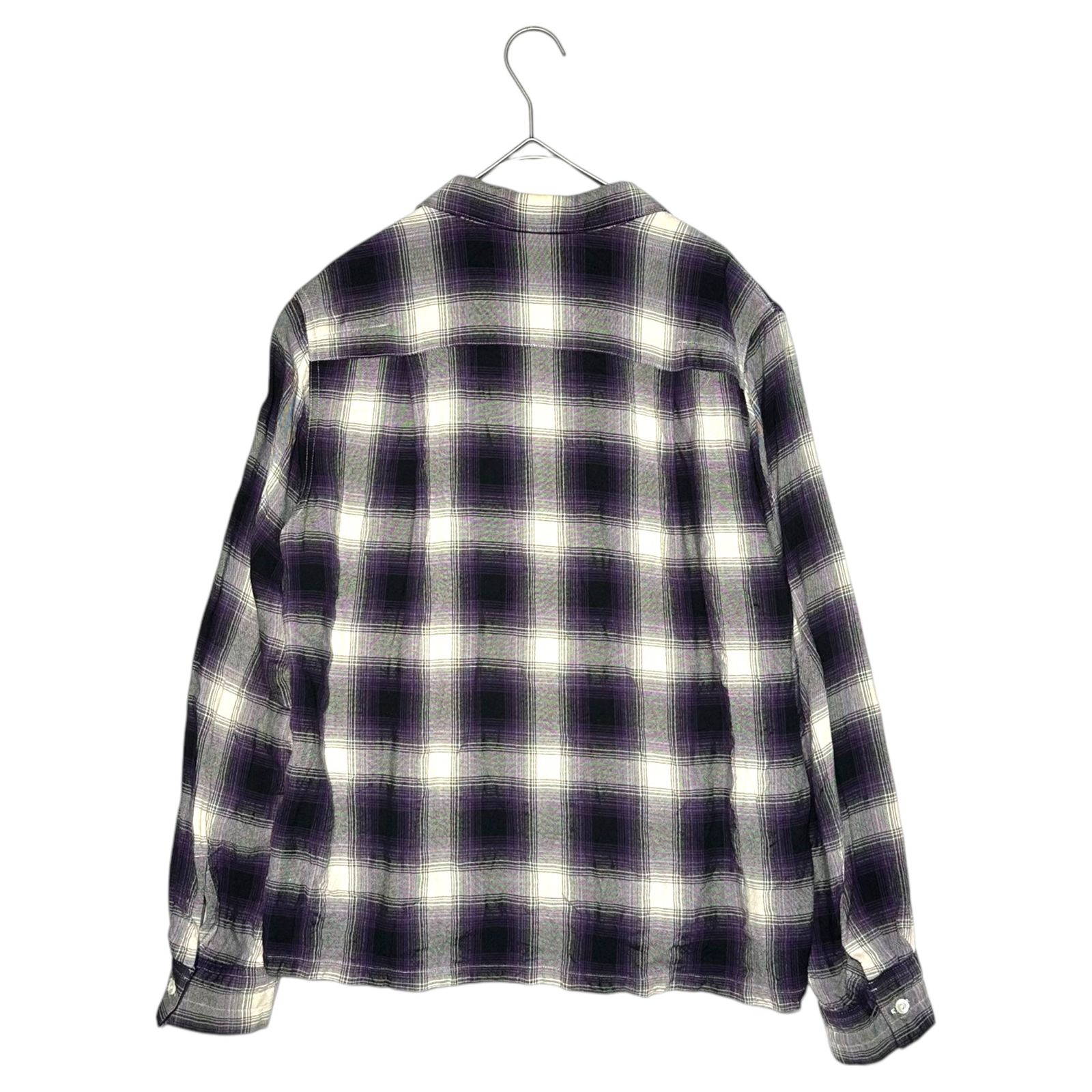 NUMBER (N)INE(ナンバーナイン) 09SS open collar check shirt 