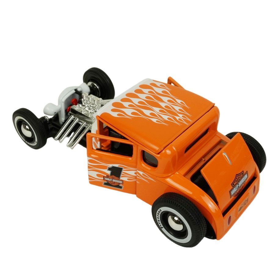 新品 1/24 箱入り ミニカー MAISTO 1:24 1929 FORD MODEL A HARLEY