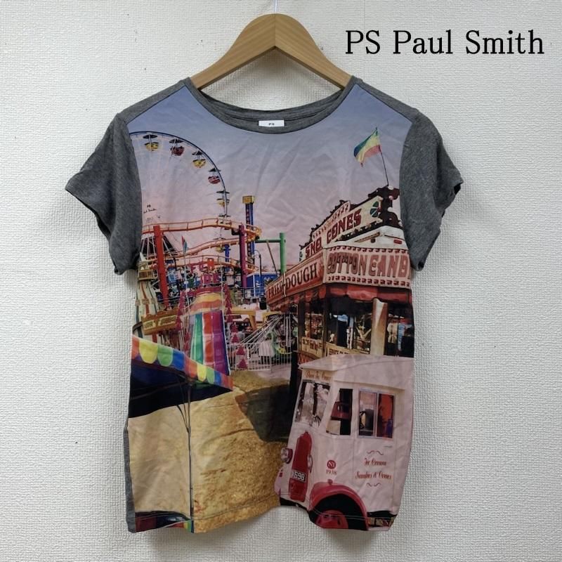 Paul Smith プリントシャツ 総柄シャツ ポールスミス ブラック