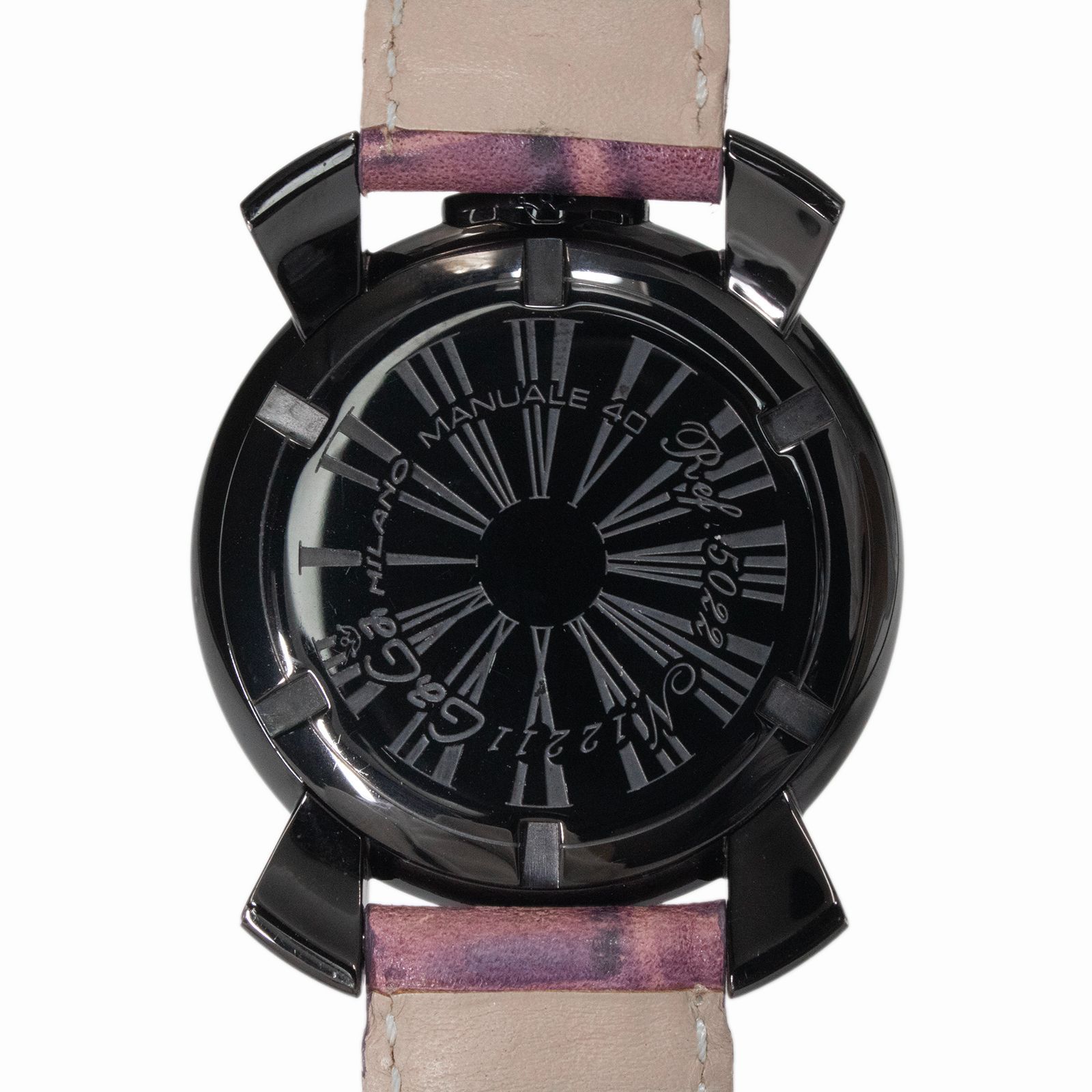 正規品 綺麗￼【ガガミラノ】 マヌアーレ40 ブラウンホワイトシェル、レディース 正規品 綺麗￼【ガガミラノ】 マヌアーレ40 ブラウンホワイト