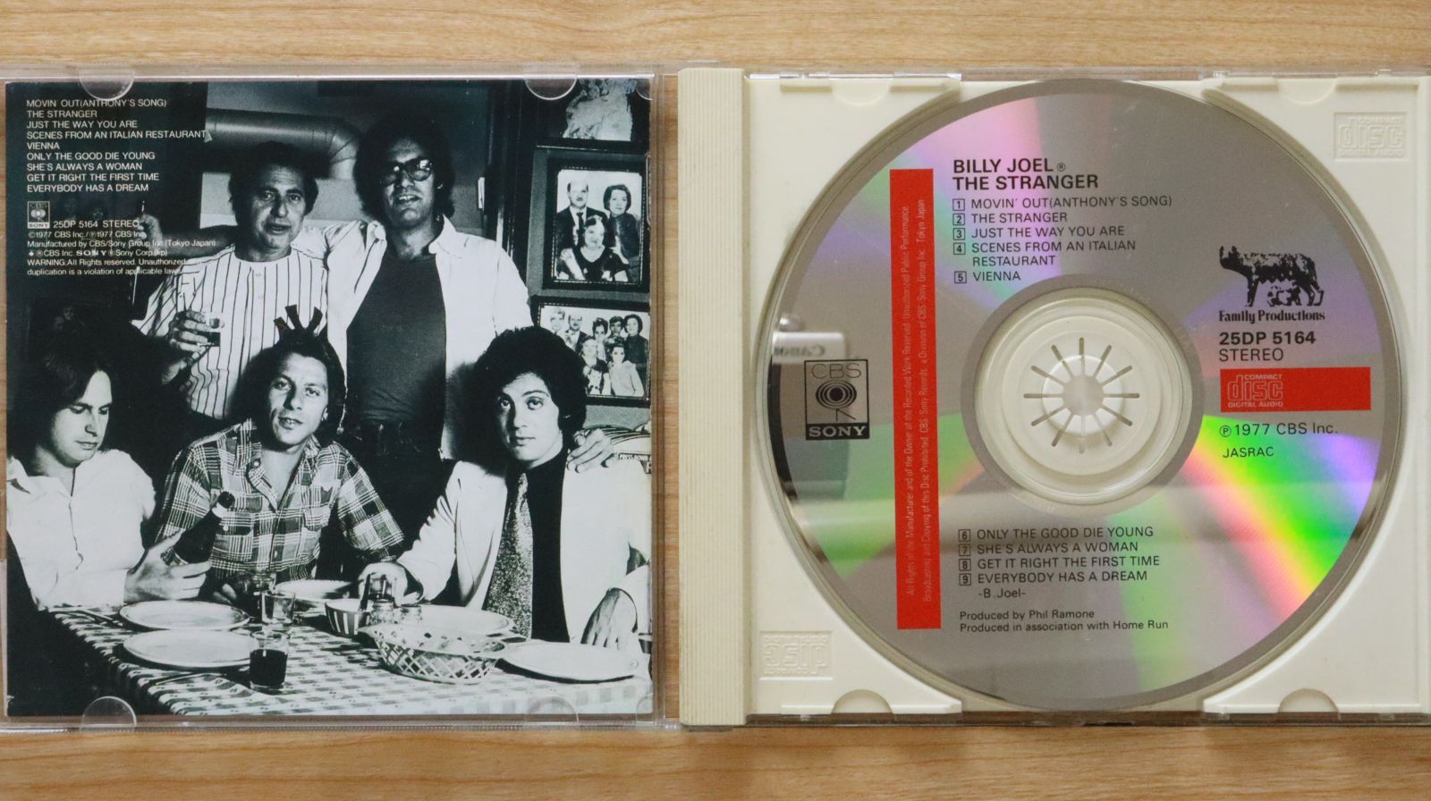国内盤CD☆ビリー・ジョエル/Billy Joel□ ストレンジャー 【25DP5164