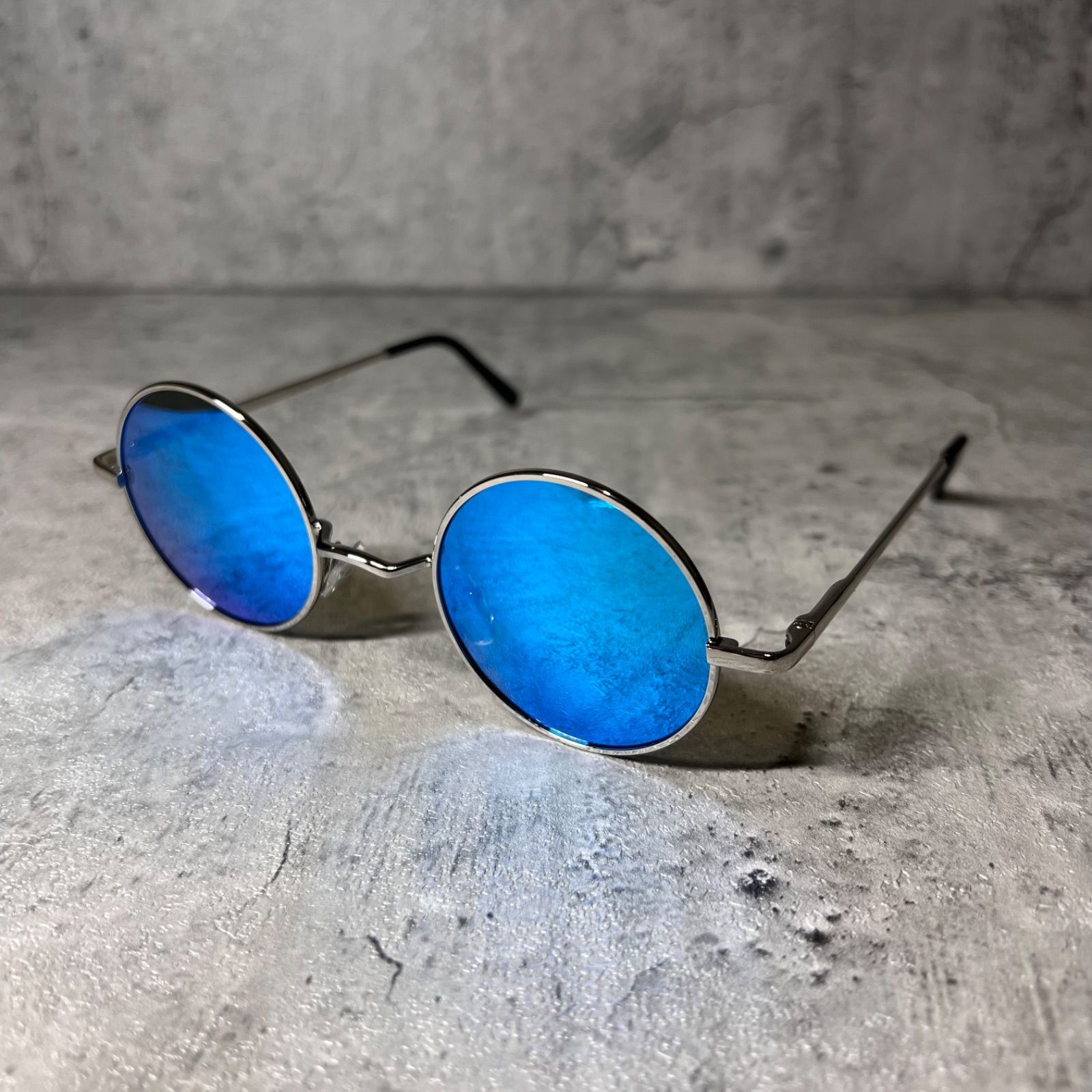 素晴らしい外見 T408眼鏡新品 安心のメルカリ便 偏光 ミラーレンズ サングラス ブルー